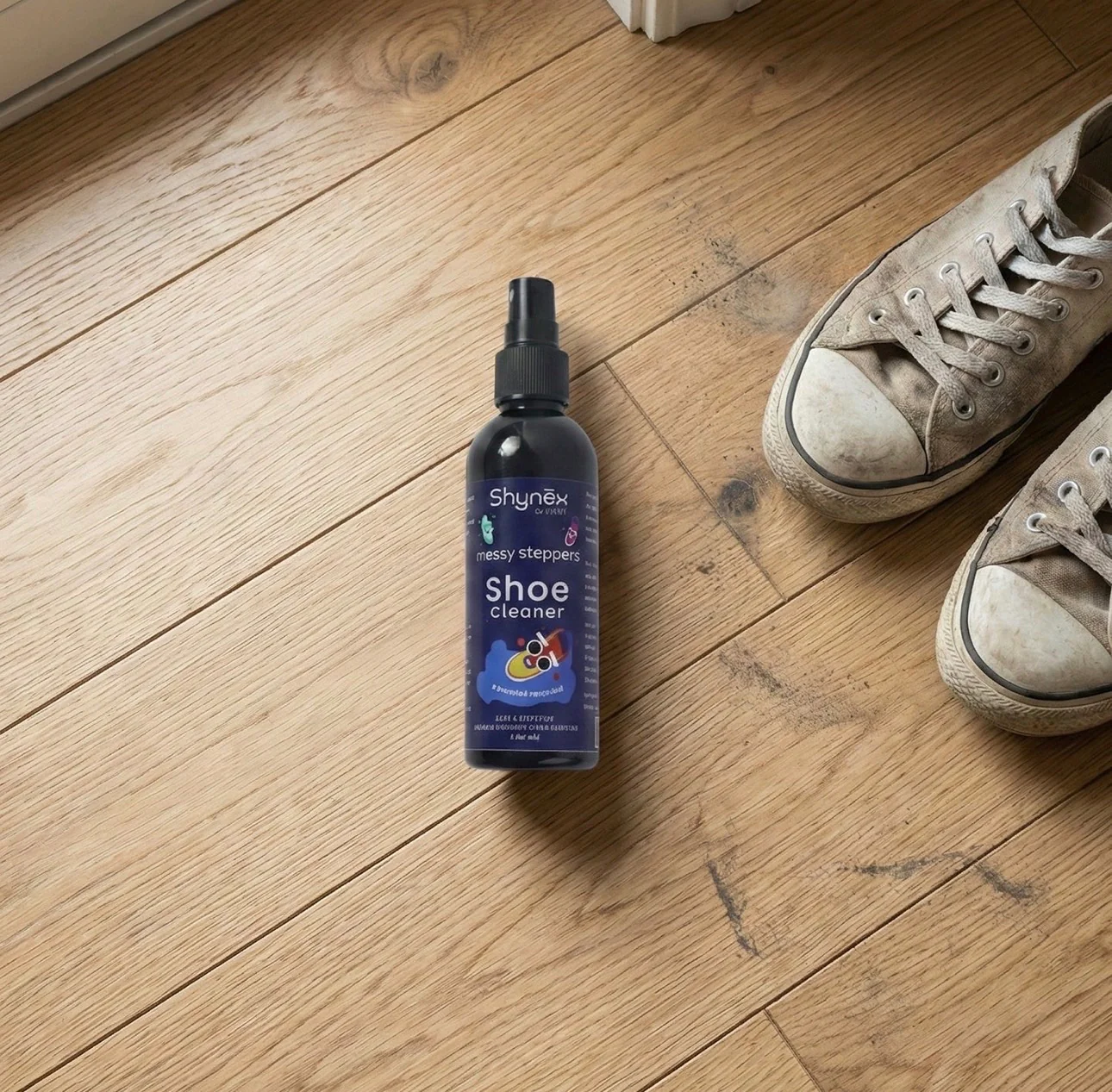 Messy Steppers Shoe Cleaner Spray - (100MI / 1 ps 5