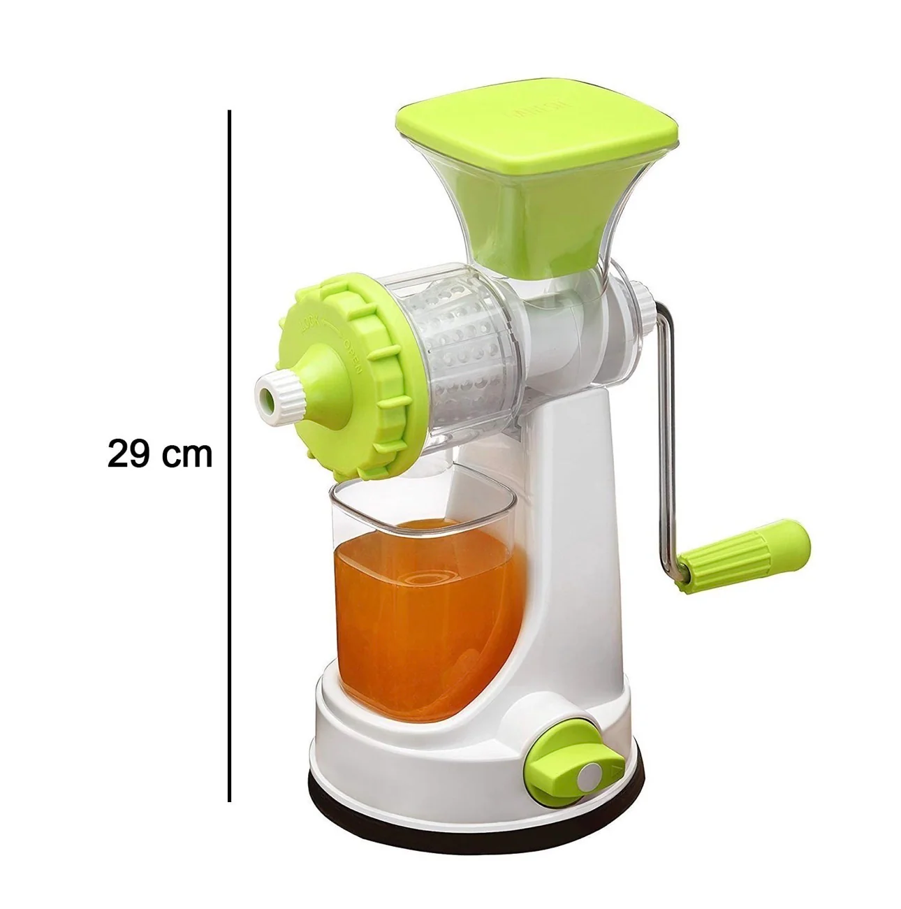 Ganesh Kitchenware Plastic Hand Juicer New Smart Fruit & Vegetable Juicer 3