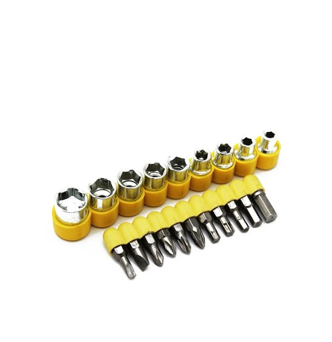 24pcs T Shape Screwdriver Set Batch Head Ratchet Pawl Socket Spanner Hand Tools 5