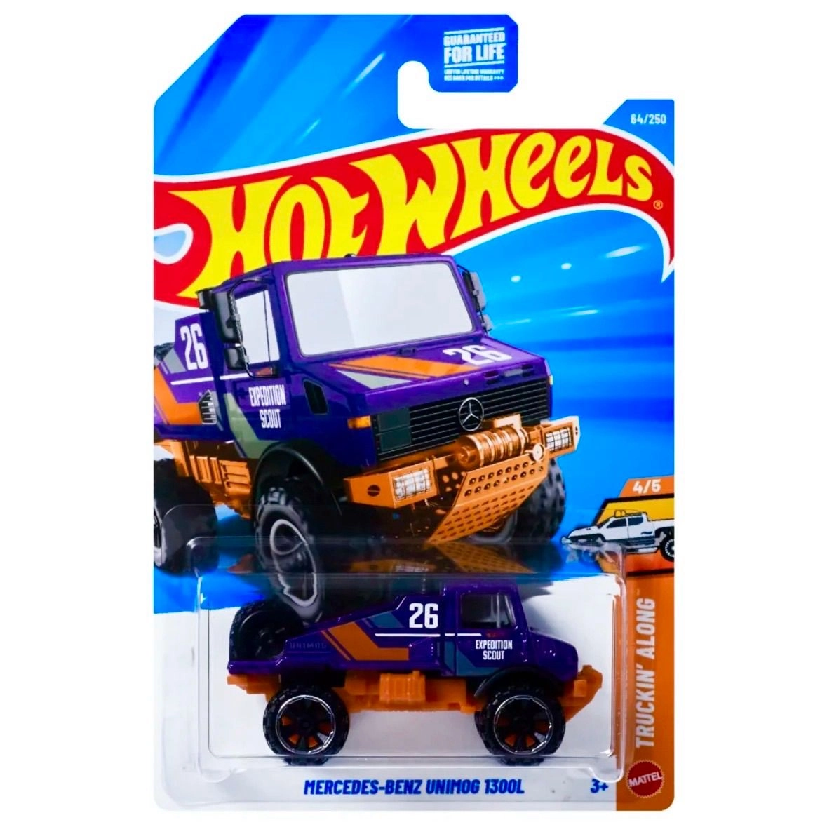 Hot Wheels Mercedes-Benz Unimog 1300L/ IMPORTED