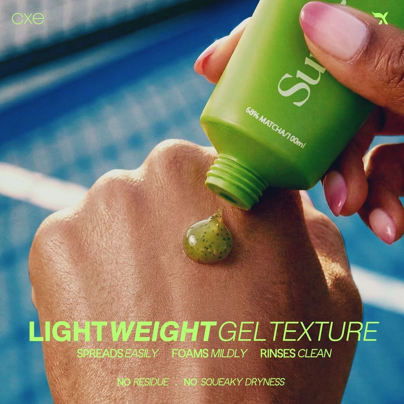 SUPER MATCHA Face Wash 3