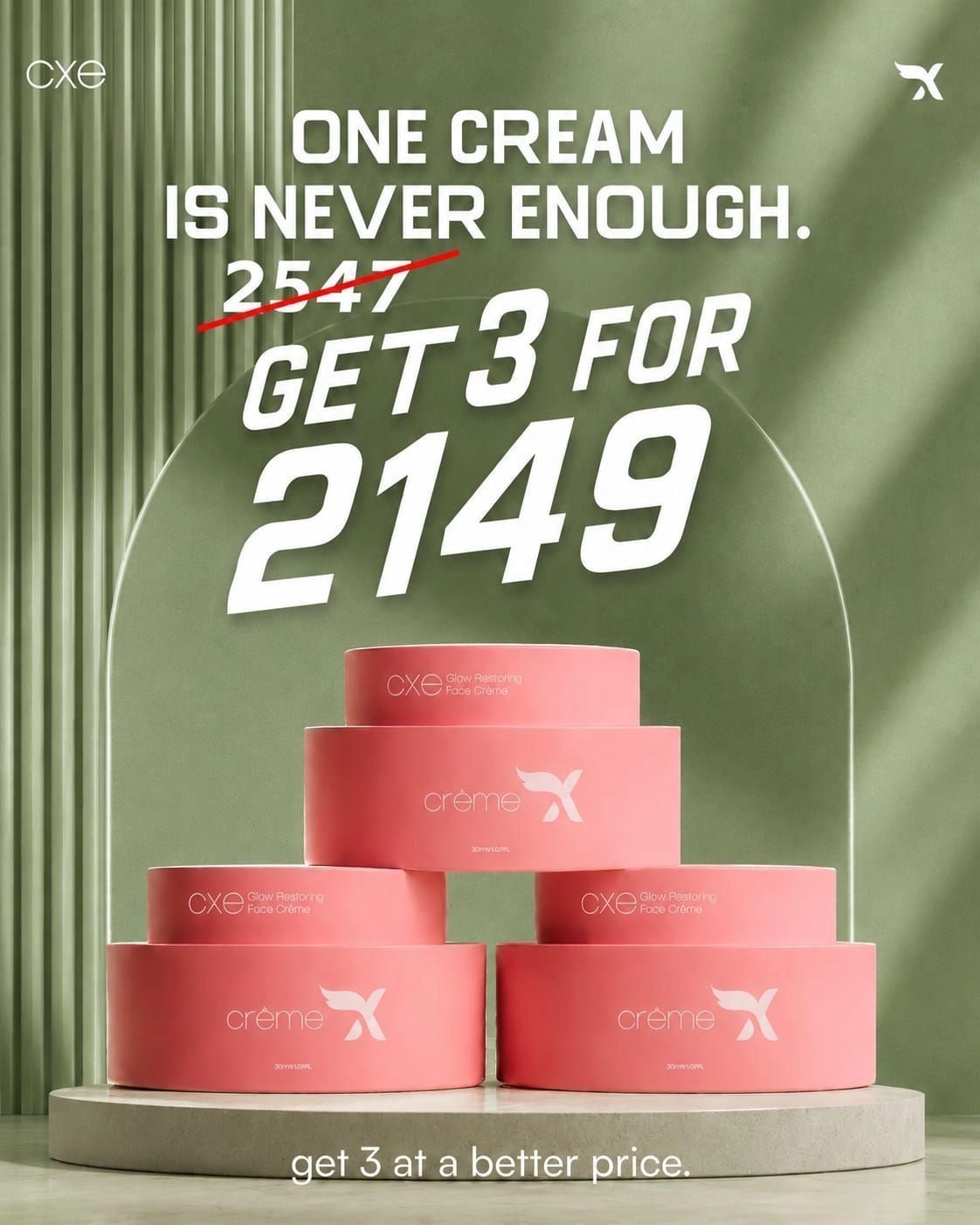 Face Cream Combo (Pack Of 3)