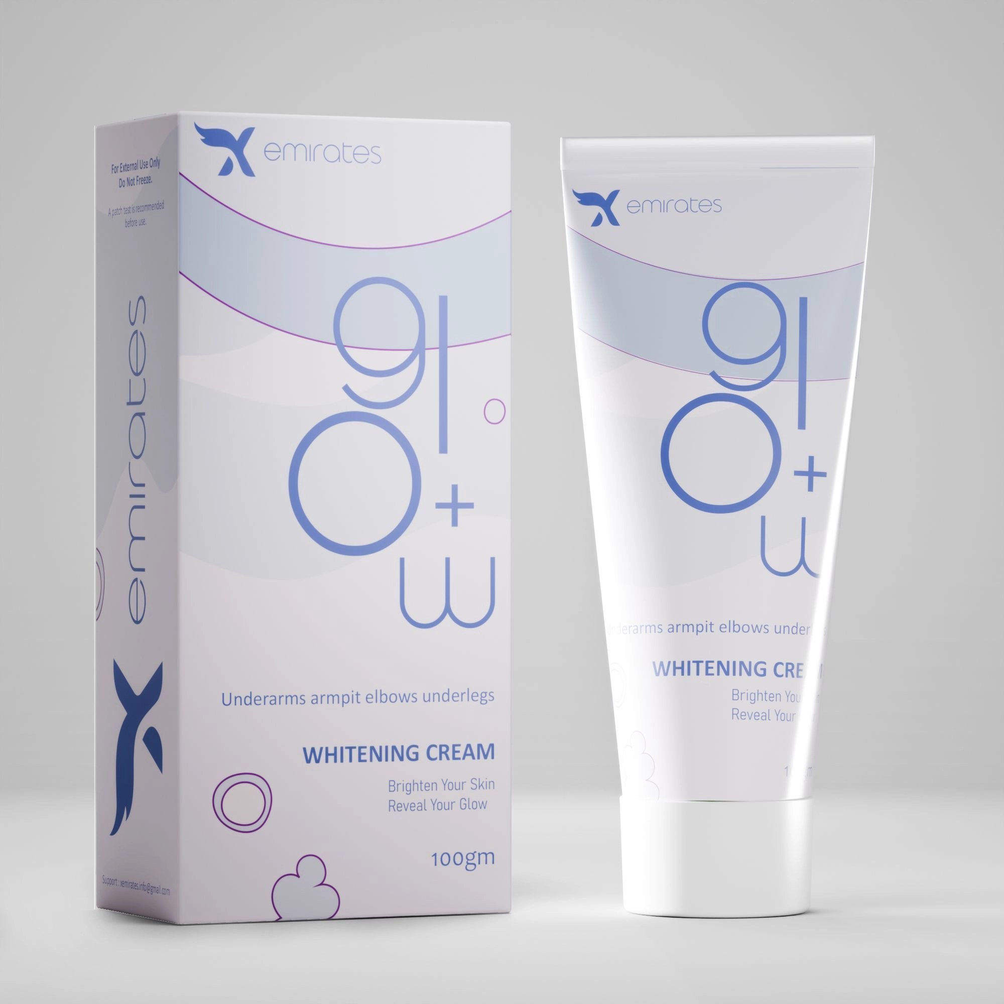Glow+Underarms ,armpit, elbows ,underlegs (100g) 1