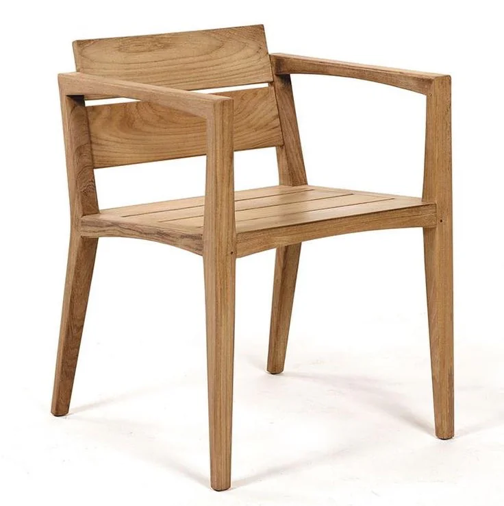 Teak arm chair