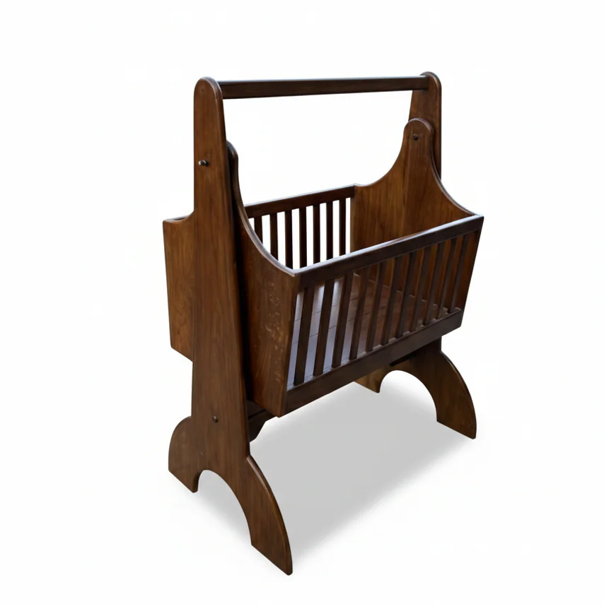 Teakwood cradle(palna)