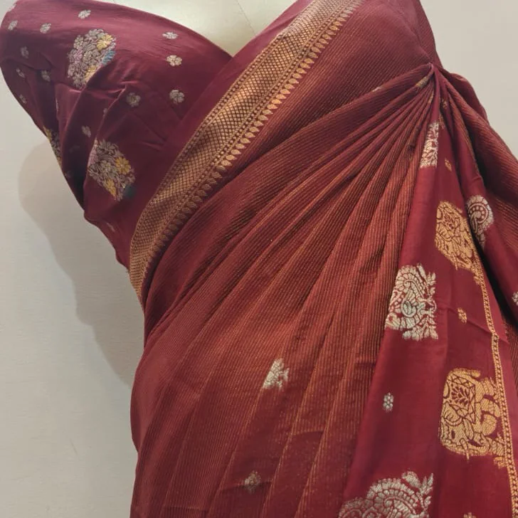 Pure Viscose Vairavoosi–Inspired saree 2