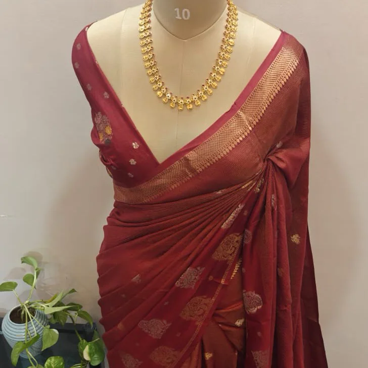 Pure Viscose Vairavoosi–Inspired saree 3