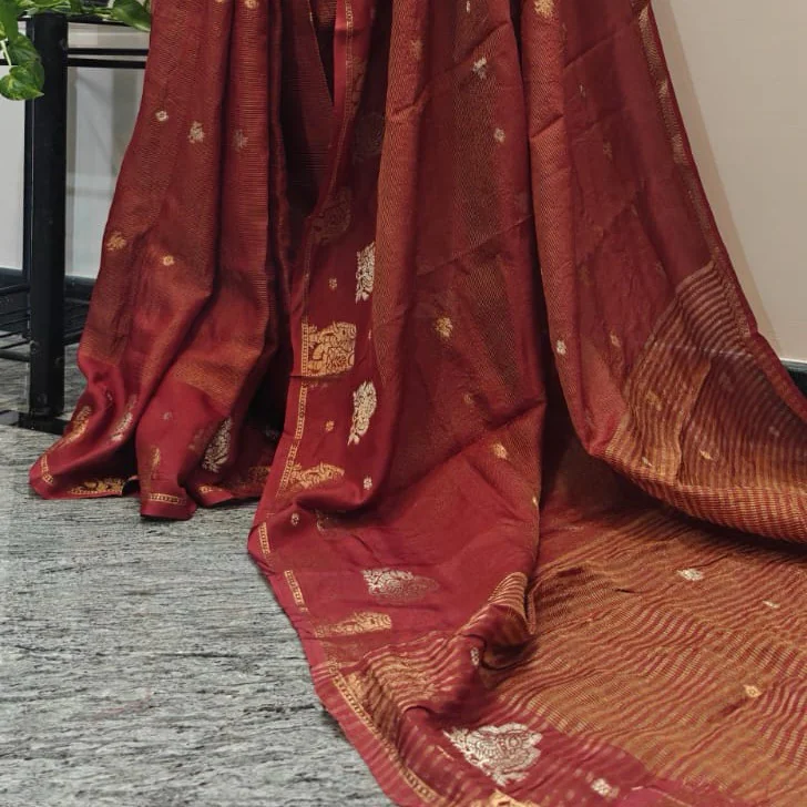 Pure Viscose Vairavoosi–Inspired saree 6