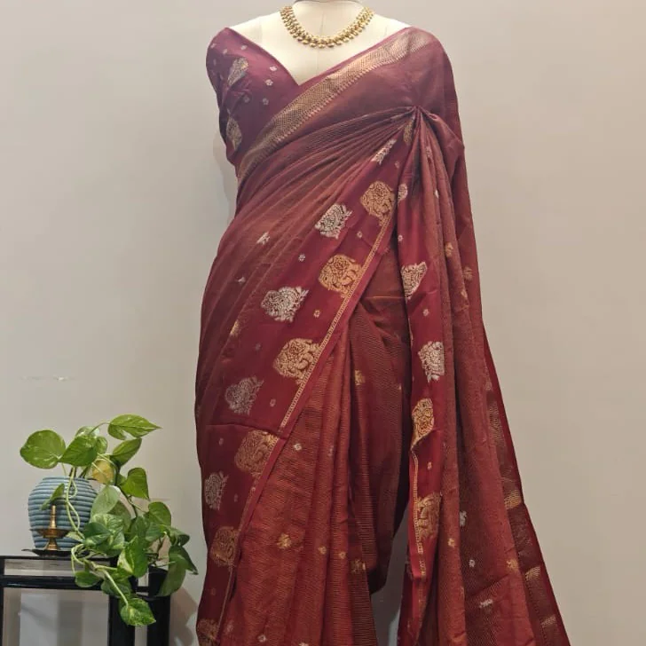 Pure Viscose Vairavoosi–Inspired saree 7