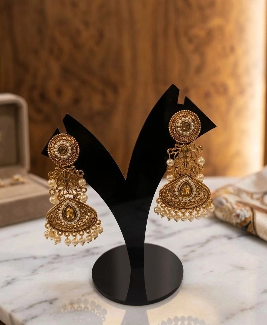 Chandbali Style Earrings 2