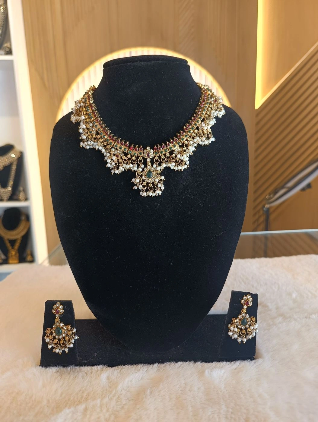 South Indian Guttapusalu Necklace 3