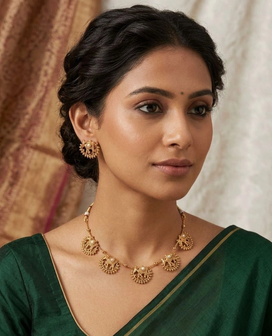 Traditional Indian choker 1