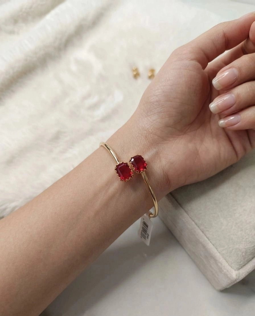 Adjustable open-cuff bangle 1