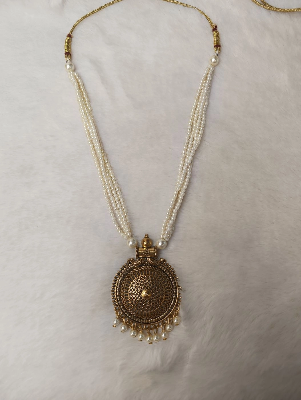 Multi-Strand Pearl Necklace 2