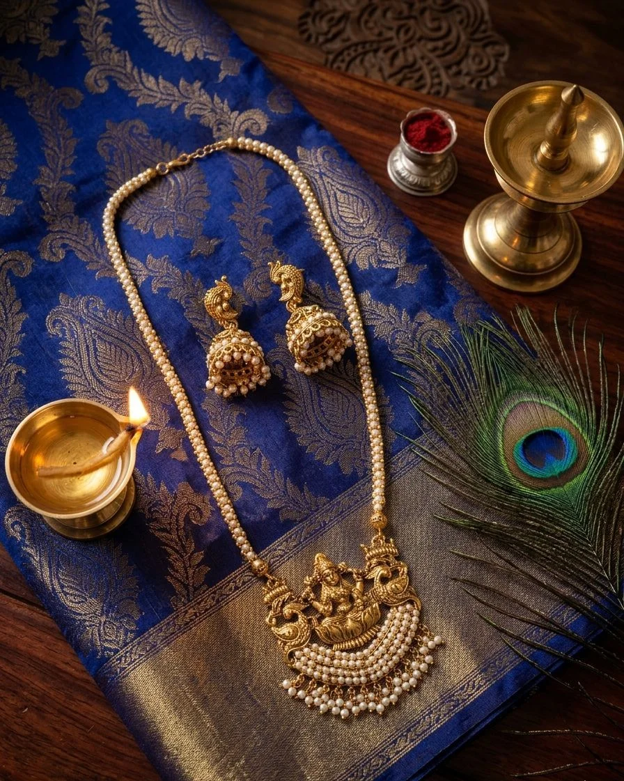Lakshmi Pearl Bridal Haram 1