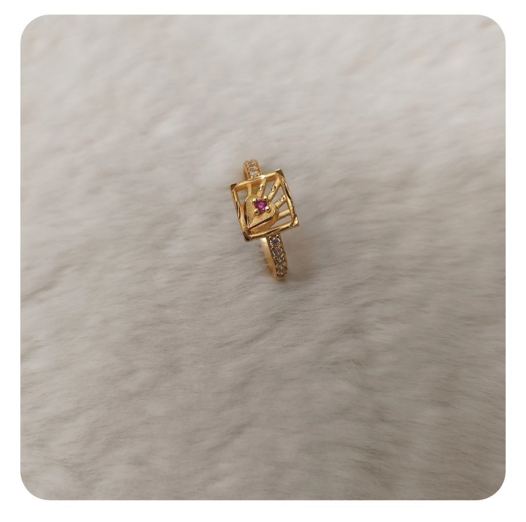 Gold-Plated Finger Ring 2
