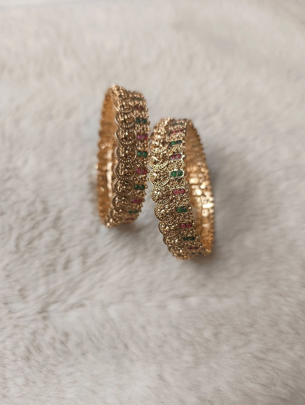 Traditional Indian coin bangles 2