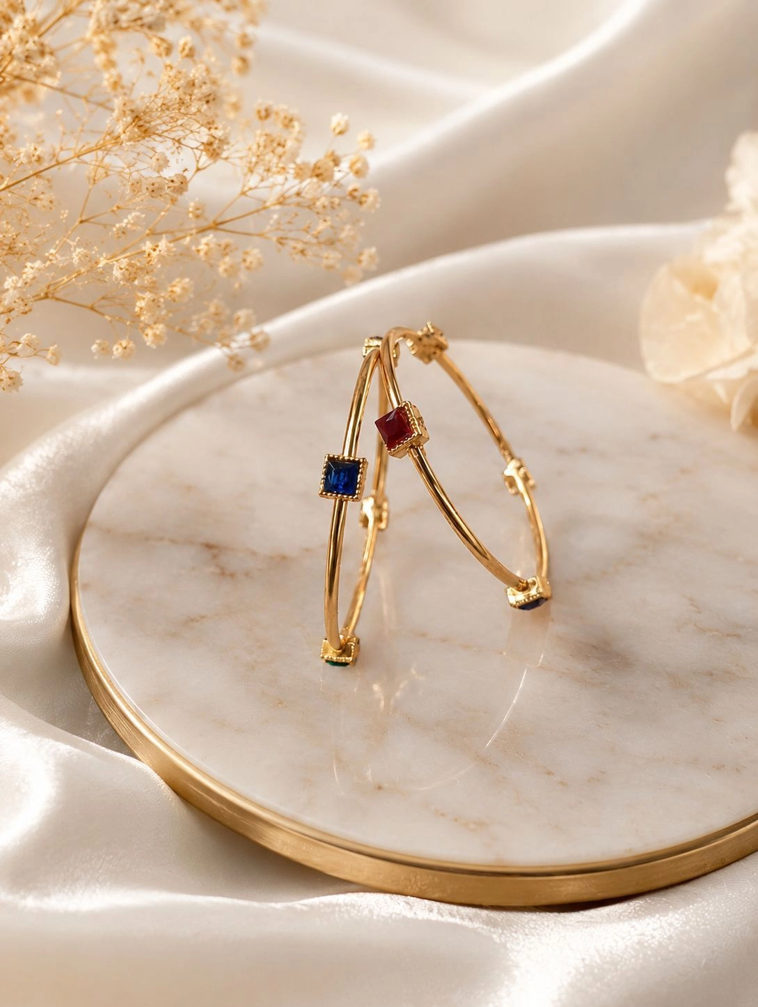 Multi Colour Stone Bangle 1