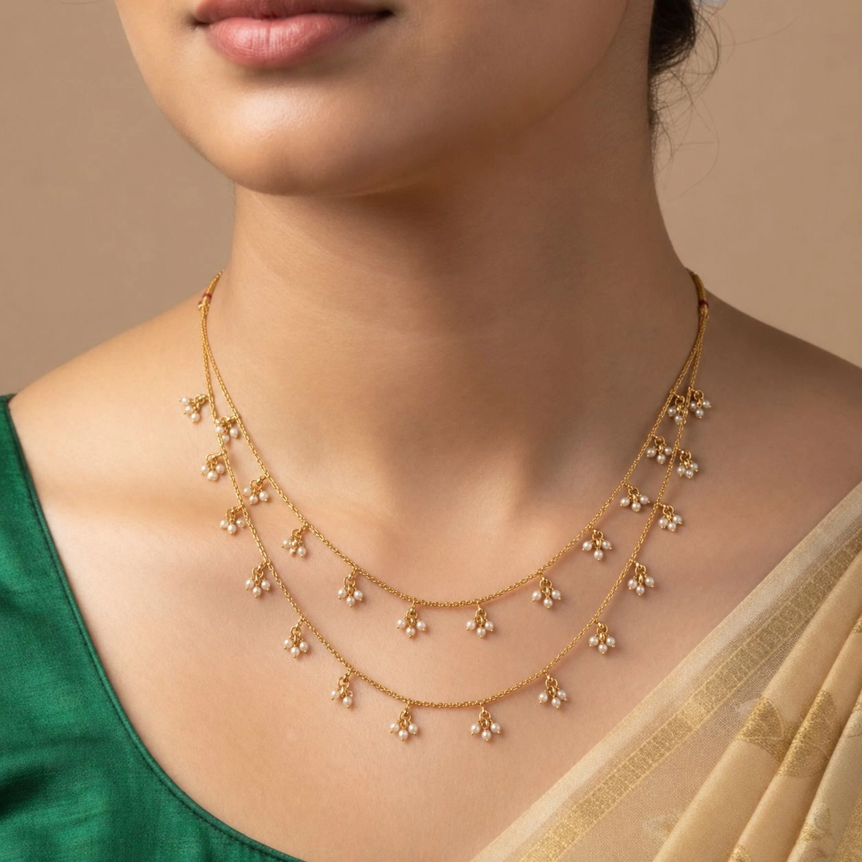 Traditional Two-Layer Jewellery Set 2