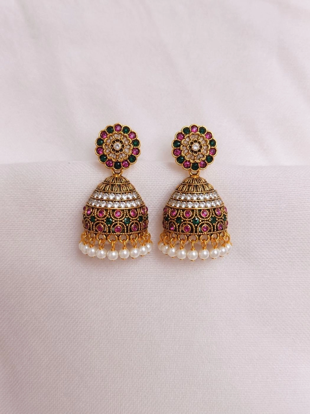 Traditional South Indian Jhumka 2
