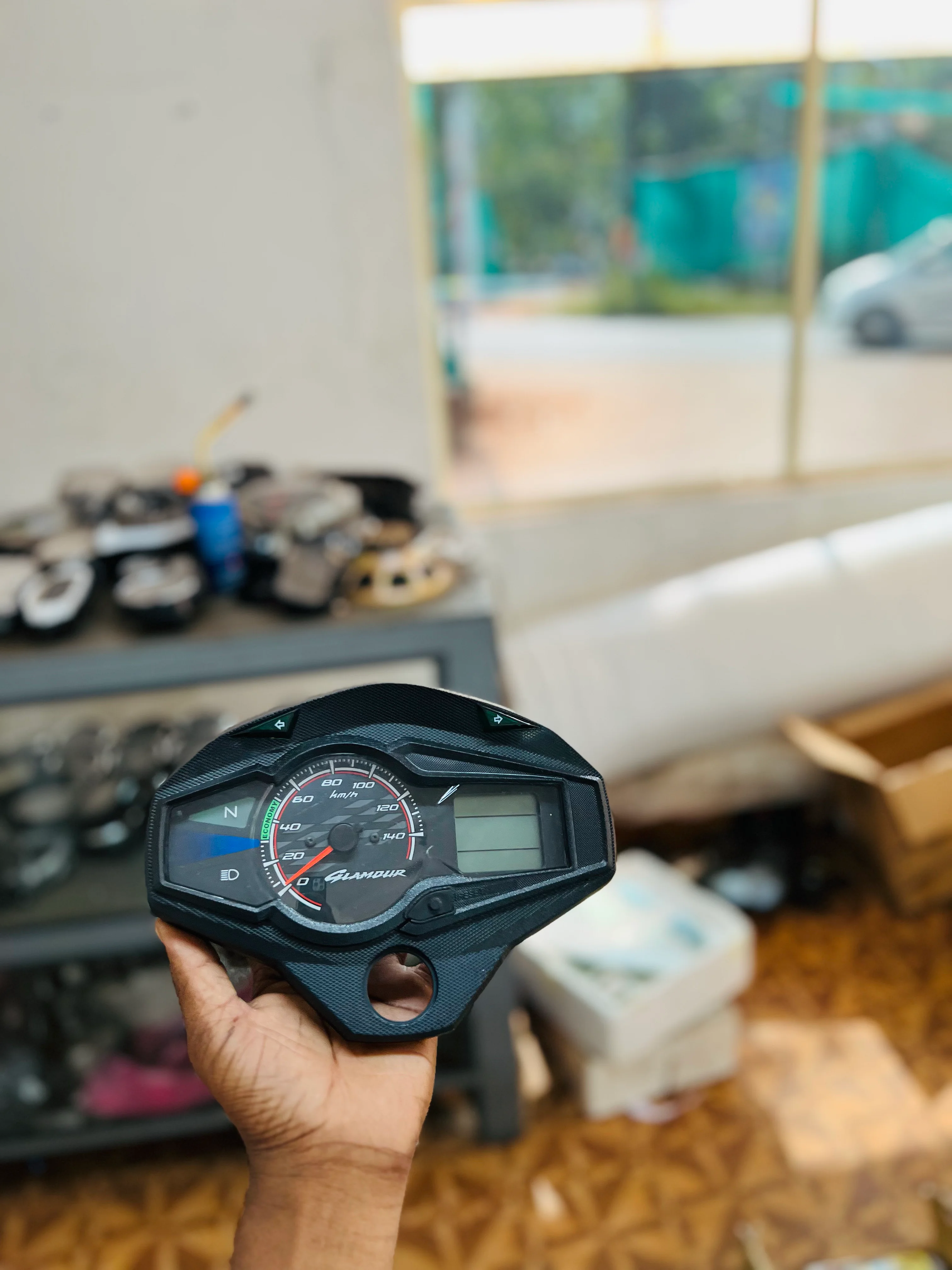 Hero Clamour speedometer 2