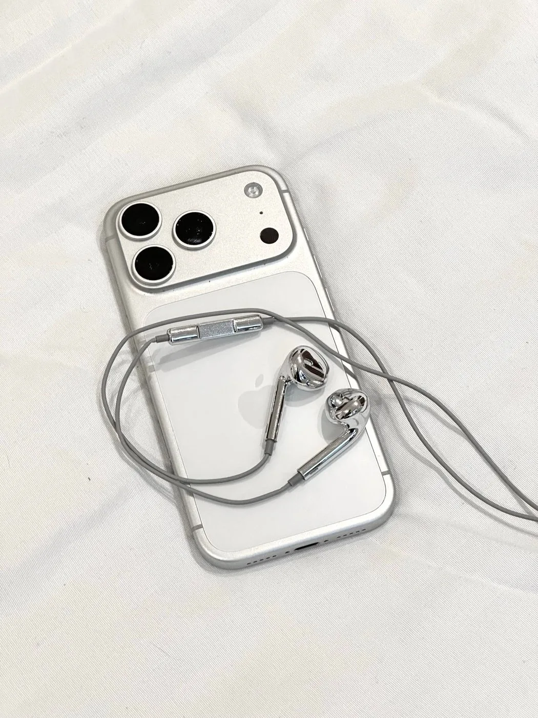 Chrome Wired Earbuds 3