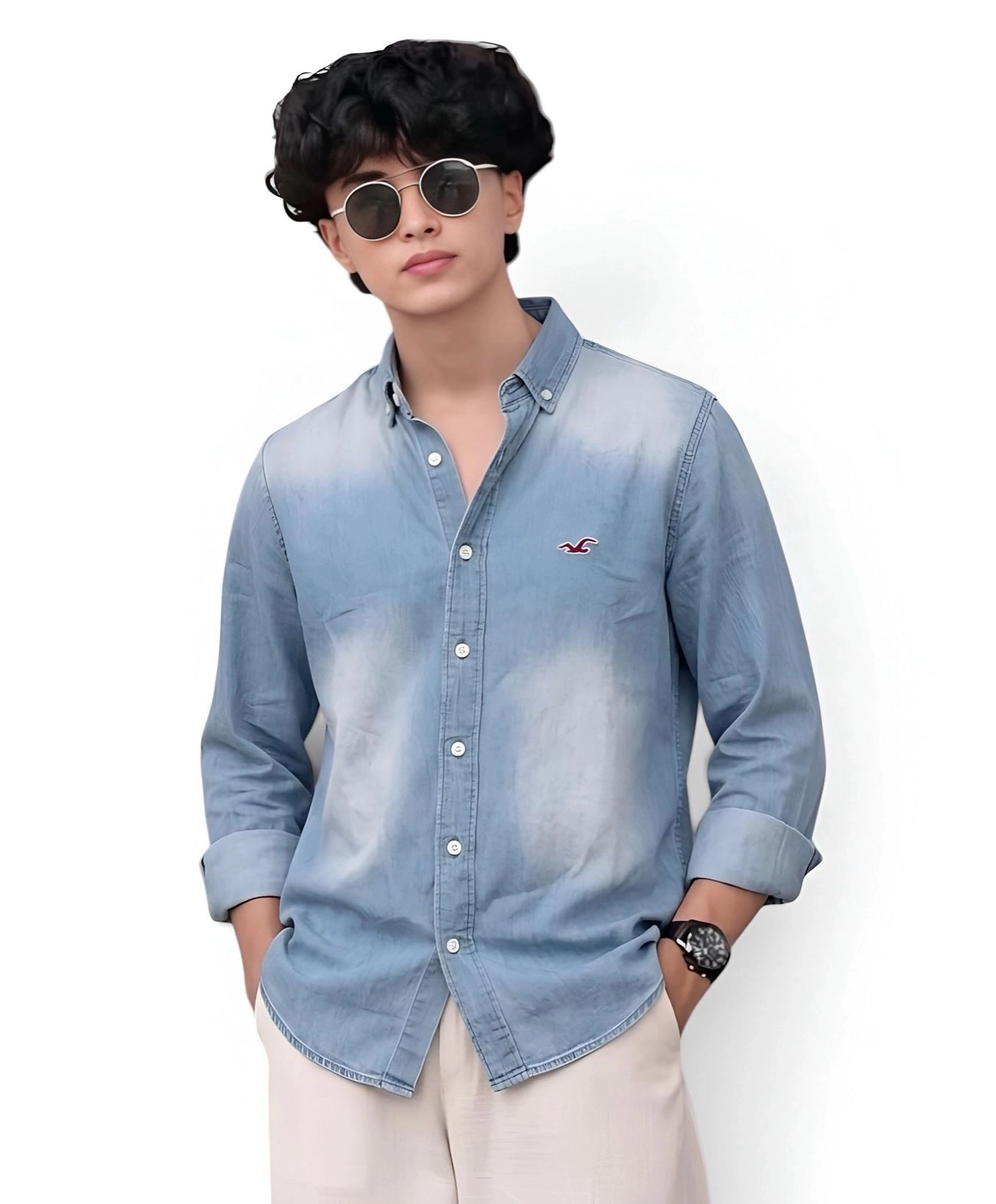 ICE BLUE DENIM 1