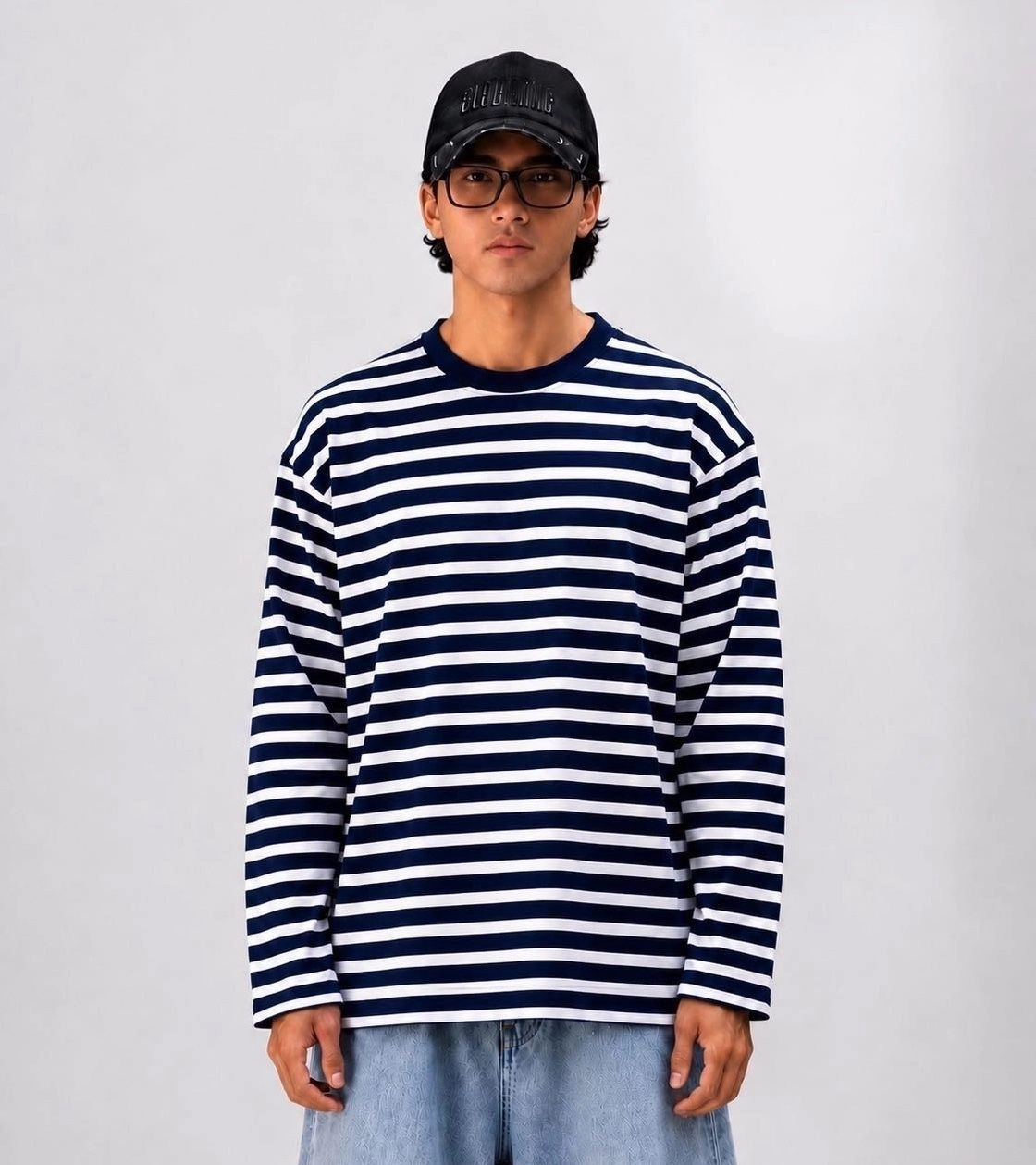 NAVY STRIPE 1