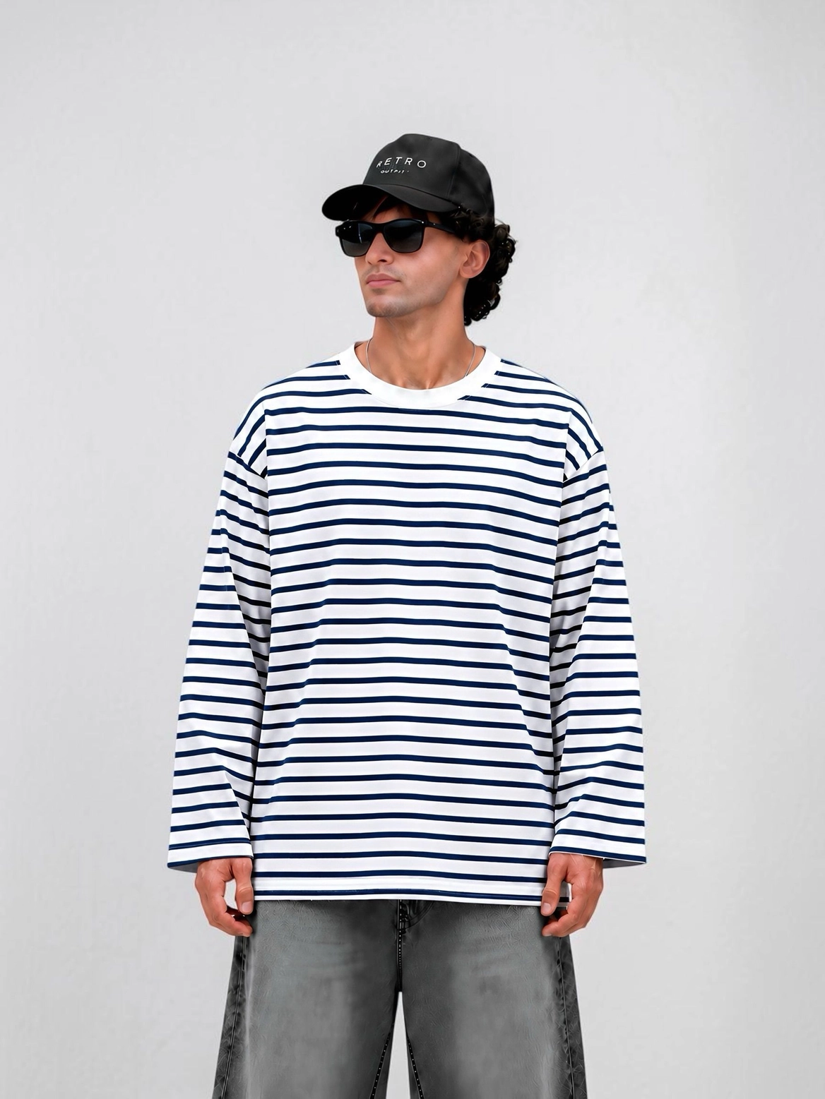 INDIGO WAVE STRIPE 1