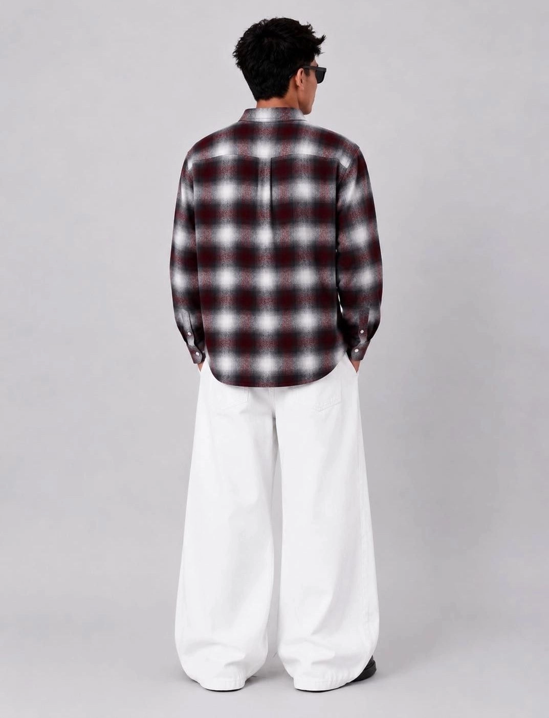 WINE FLANNEL COMBO 2