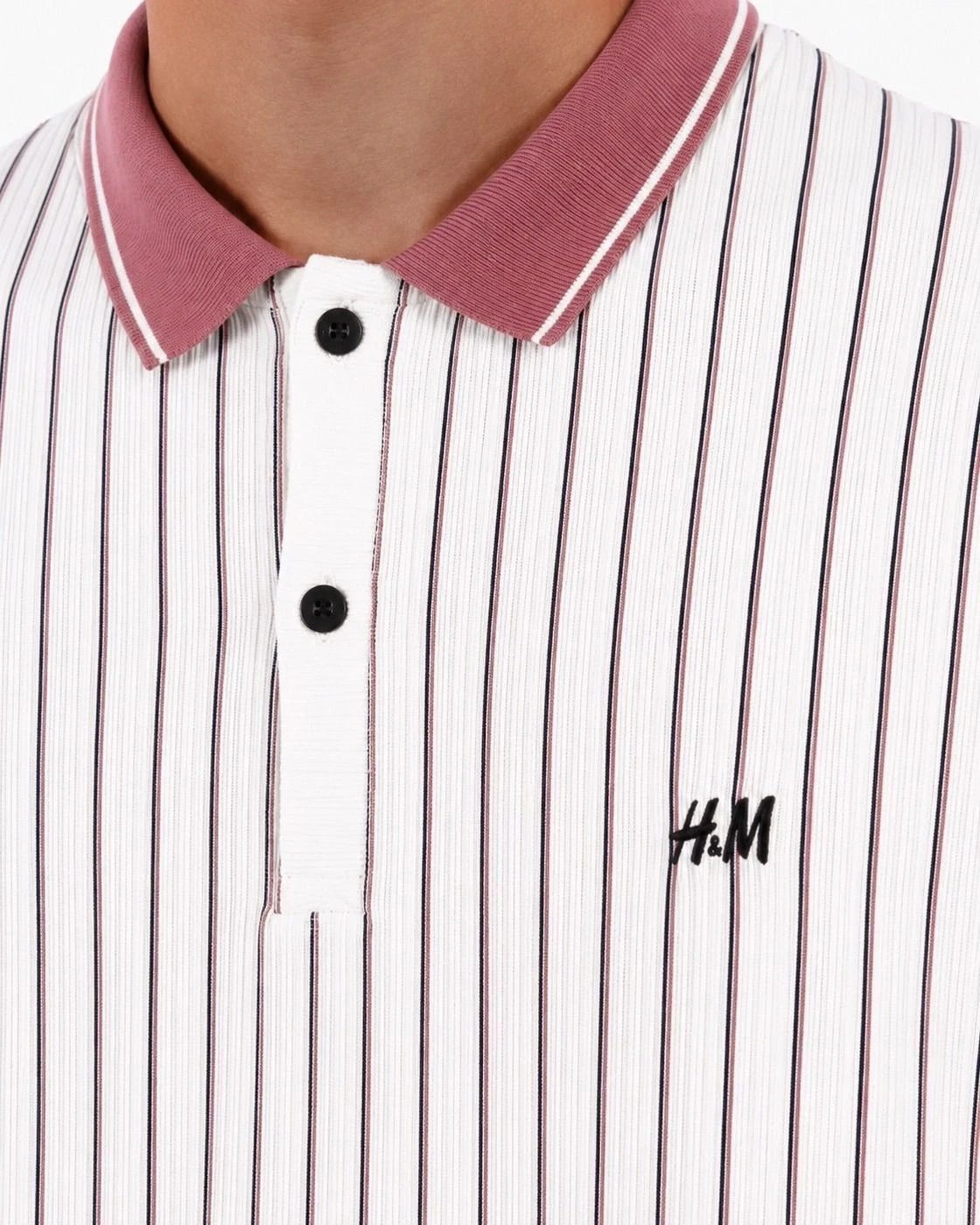 H&M.PINK STRIPE 3