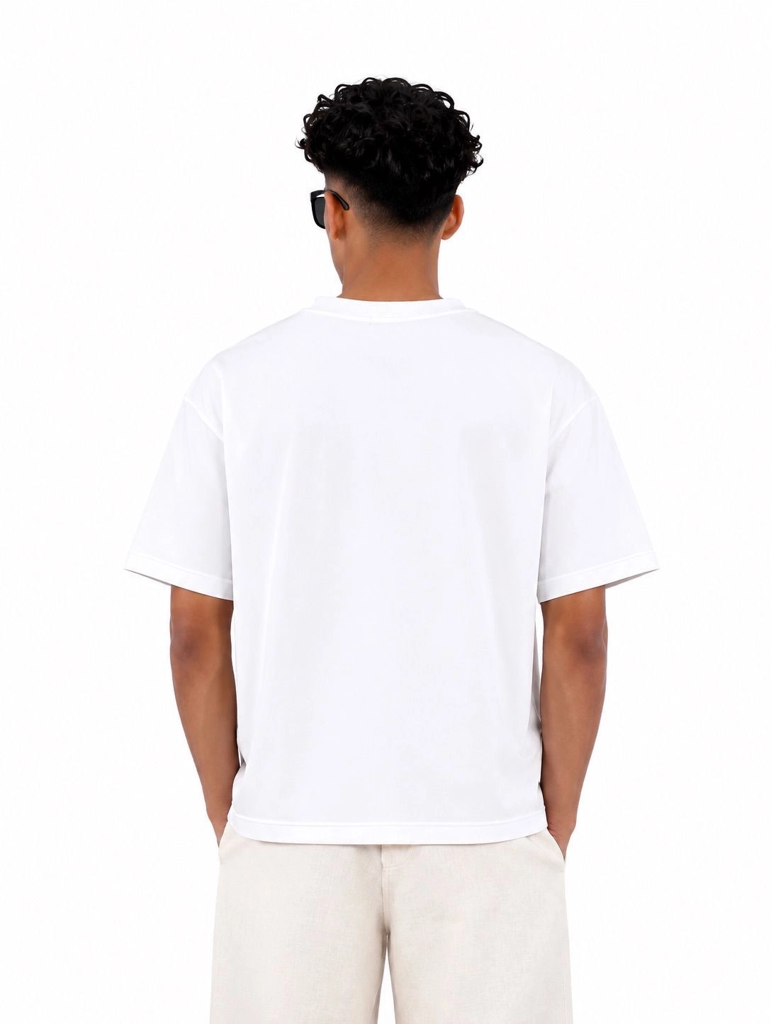 WHITE BOXY TEES 2