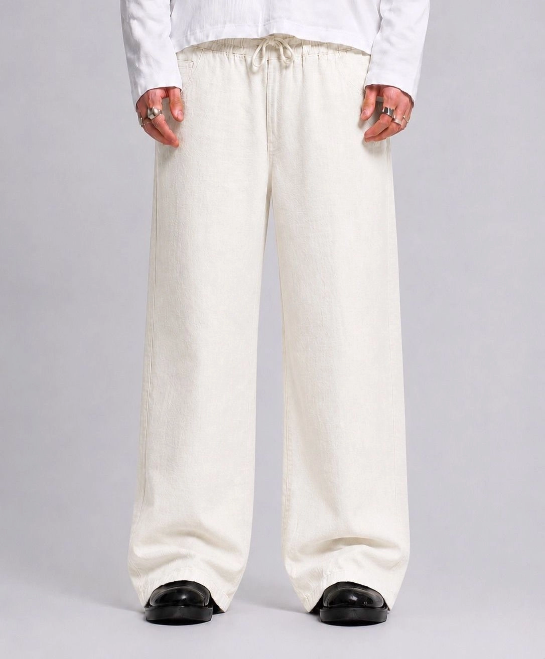 OFFWHITE STRAIGHT LINEN 1