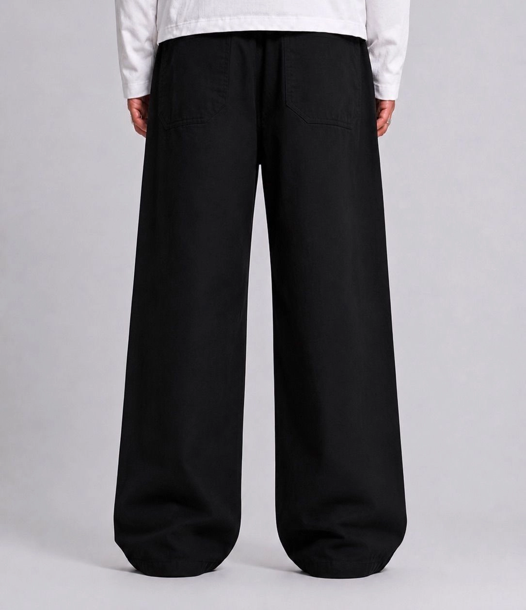 BLACK STRAIGHT LINEN 2