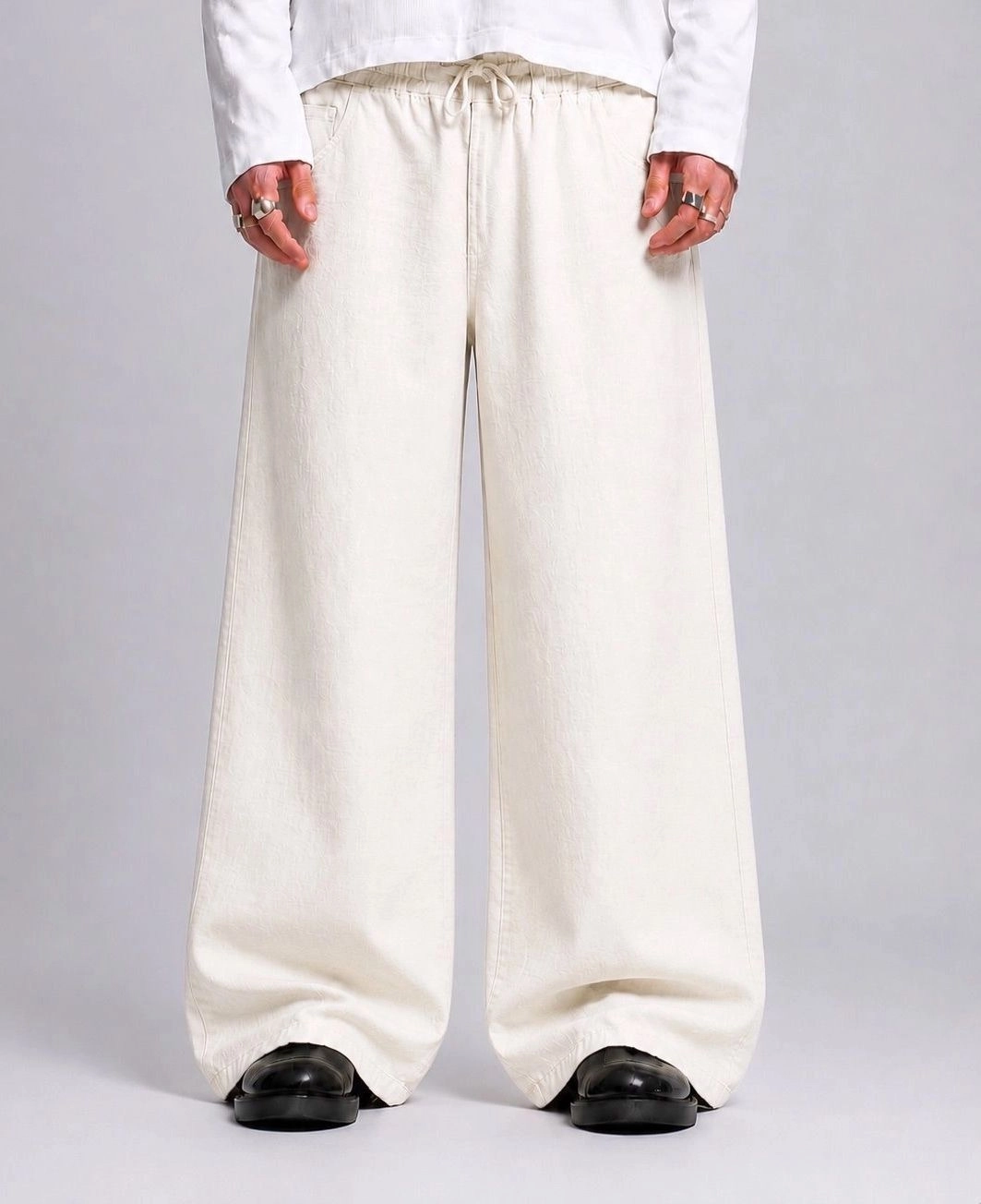 BAGGY OFFWHITE LINEN 1