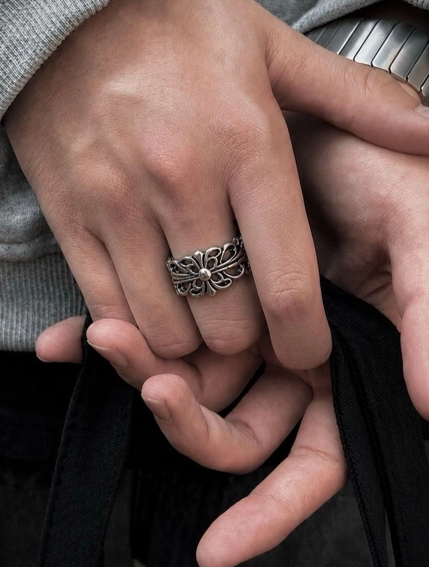 VINTAGE CHROME RING 3