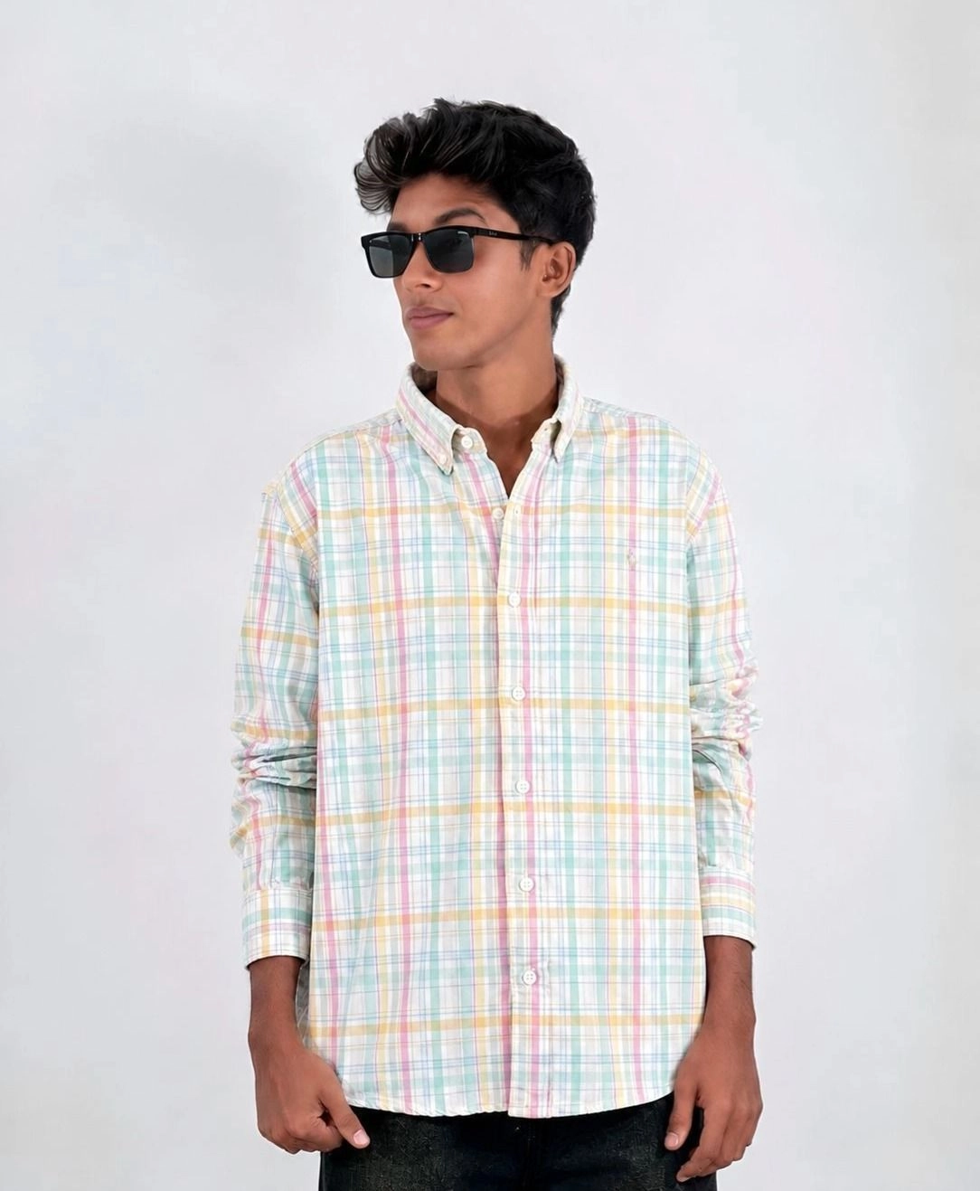 COTTON CHECKED 1
