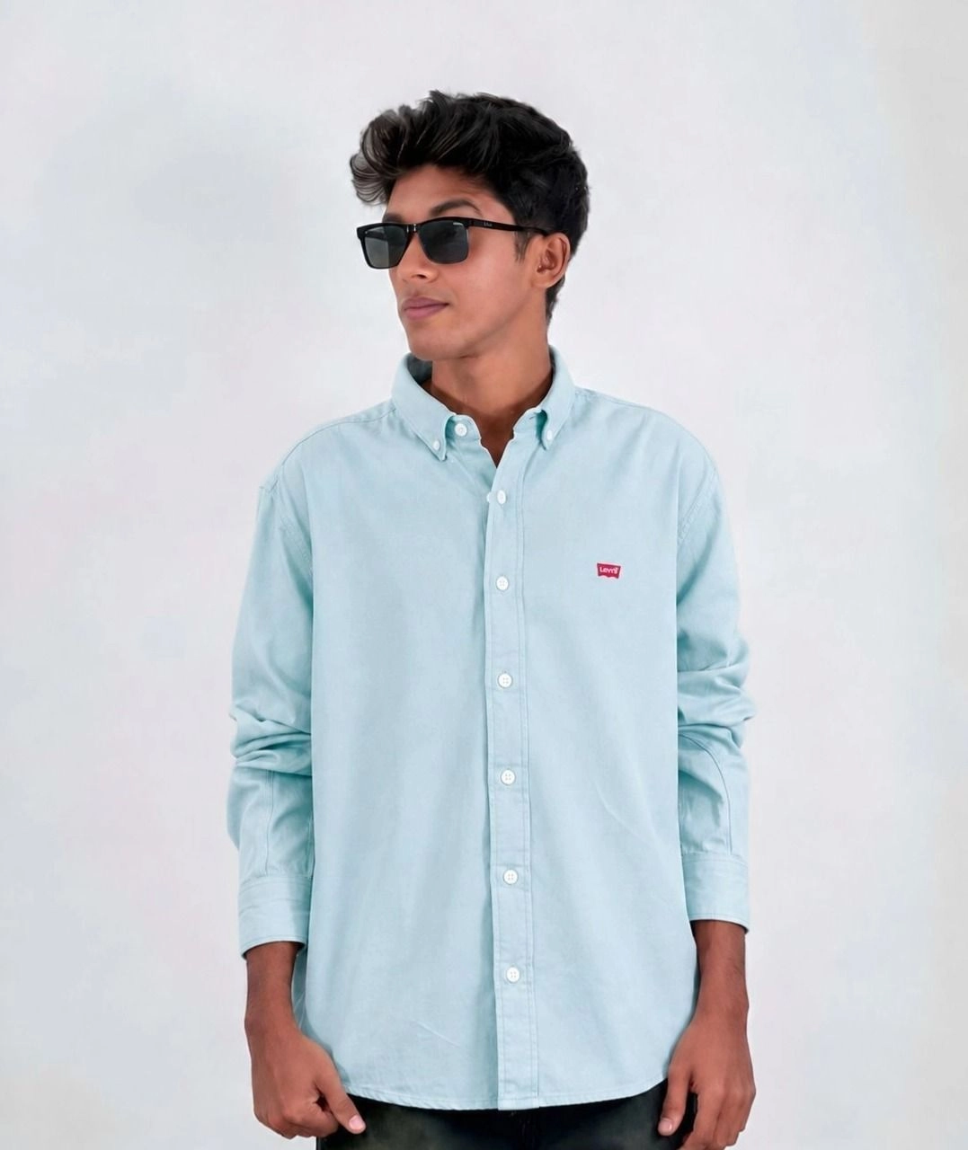 LEVIS.COTTON OXFORD 1