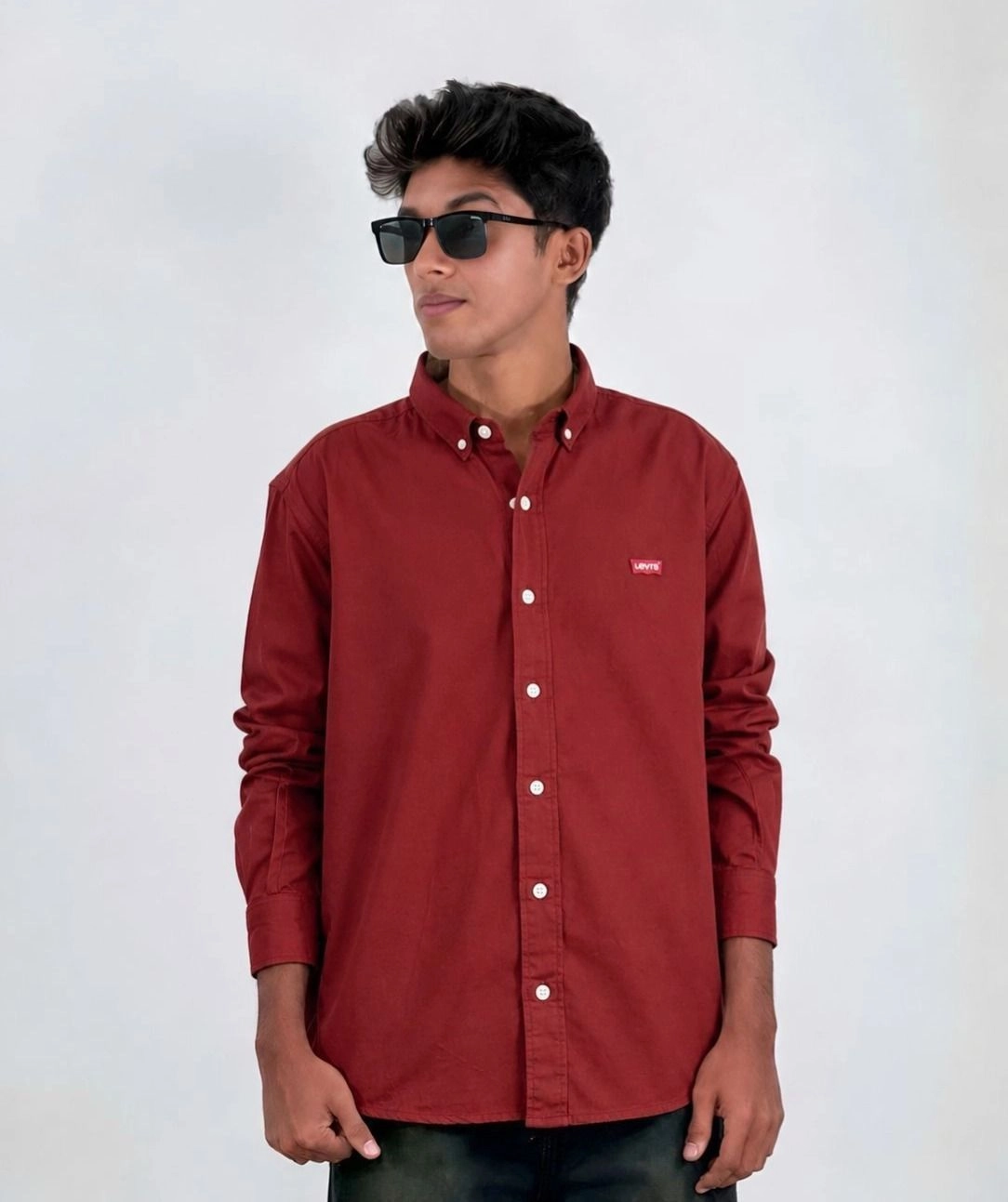 COTTON OXFORD LEVIS 1