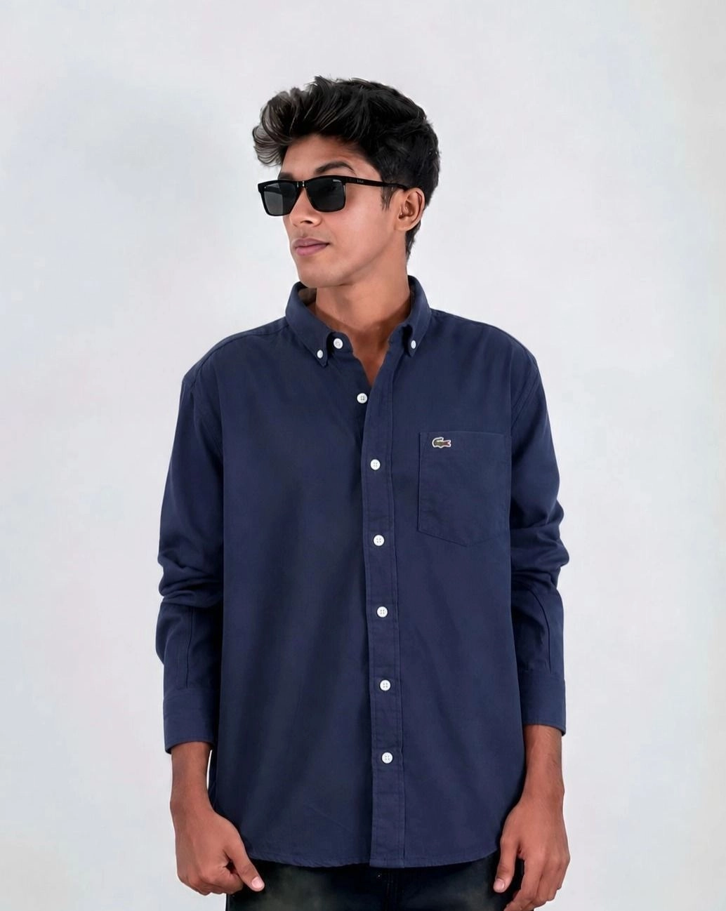 LACOSTE COTTON OXFORD 1