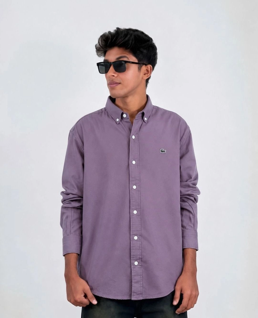 LACOSTE COTTON OXFORD 1