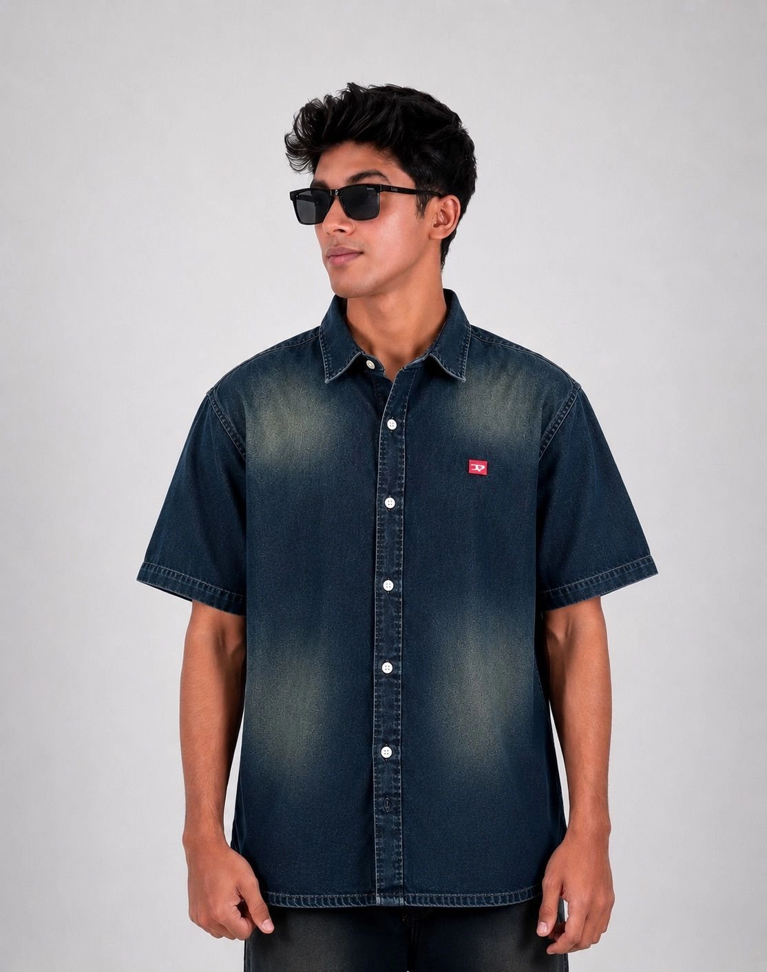 DENIM BOXY FIVESLEEVE 1