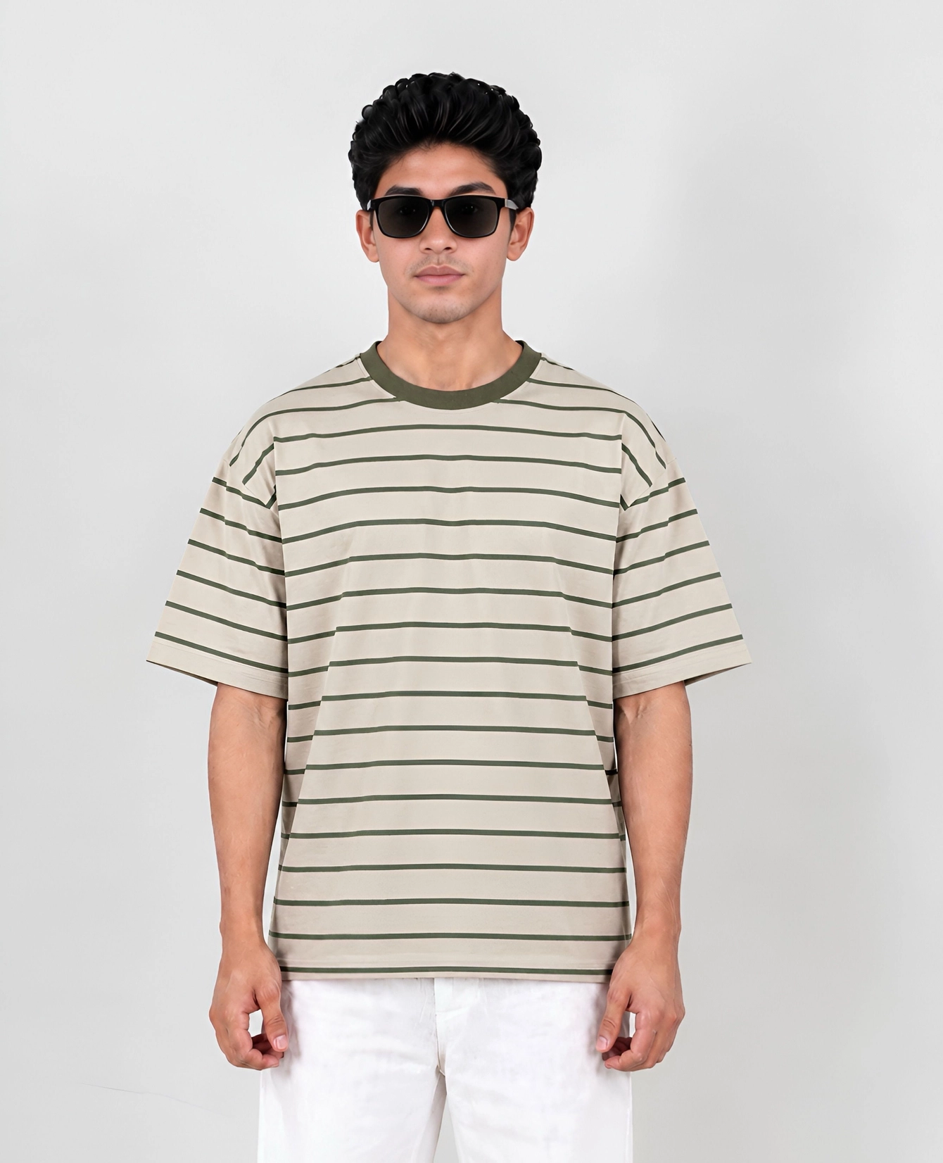 OLIVE STRIPE 1
