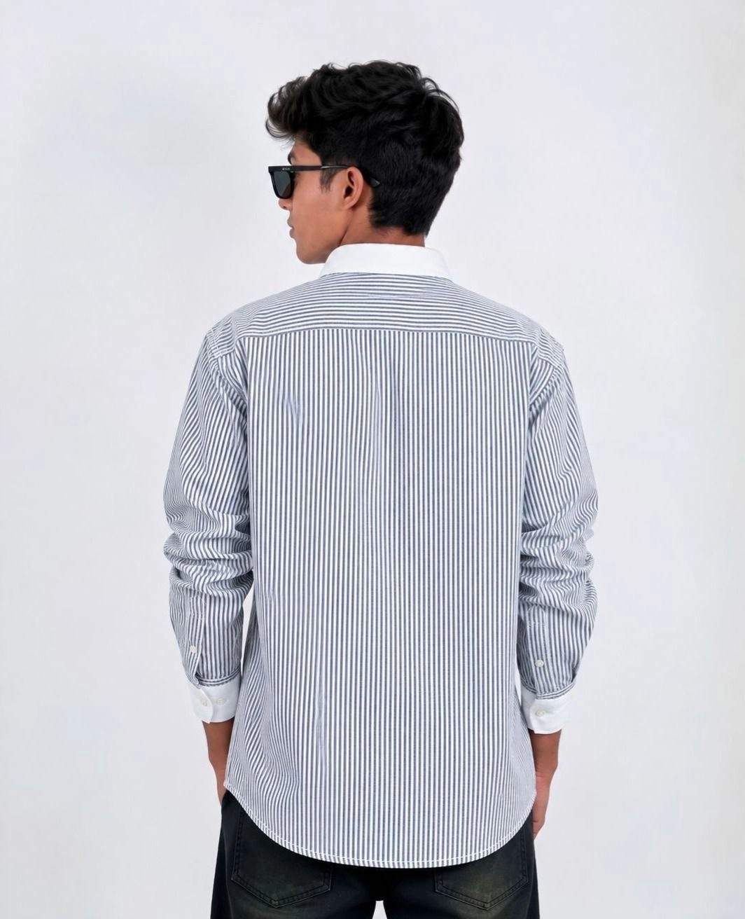 NOIR LACOSTE STRIPE 2