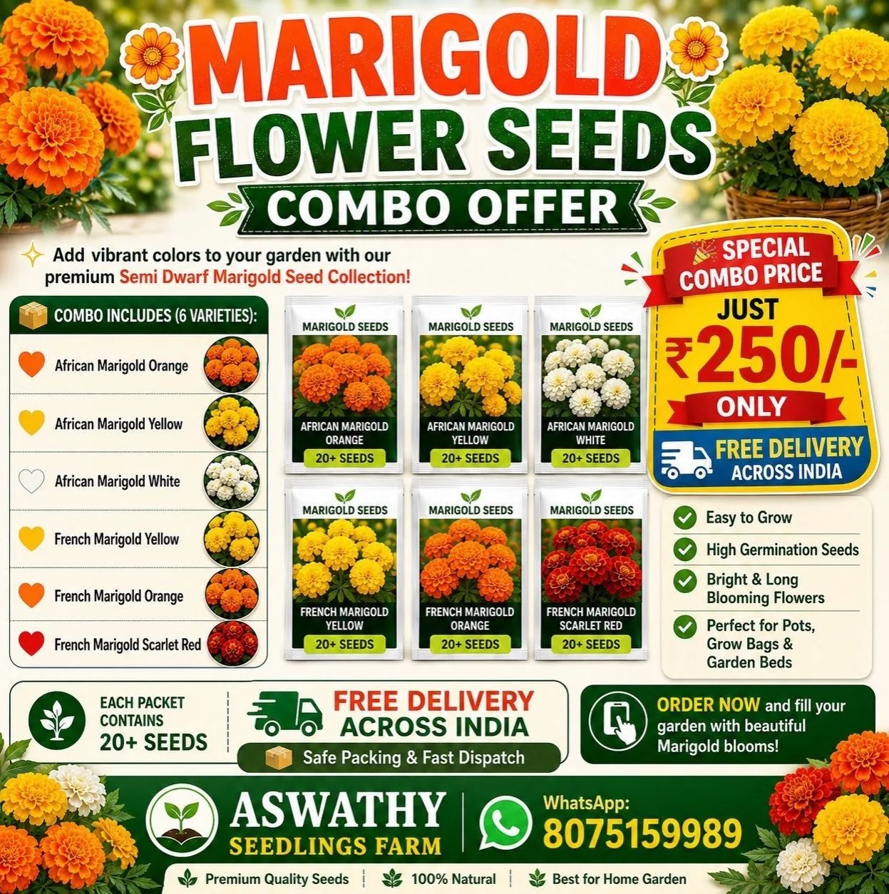 Marigold Combo