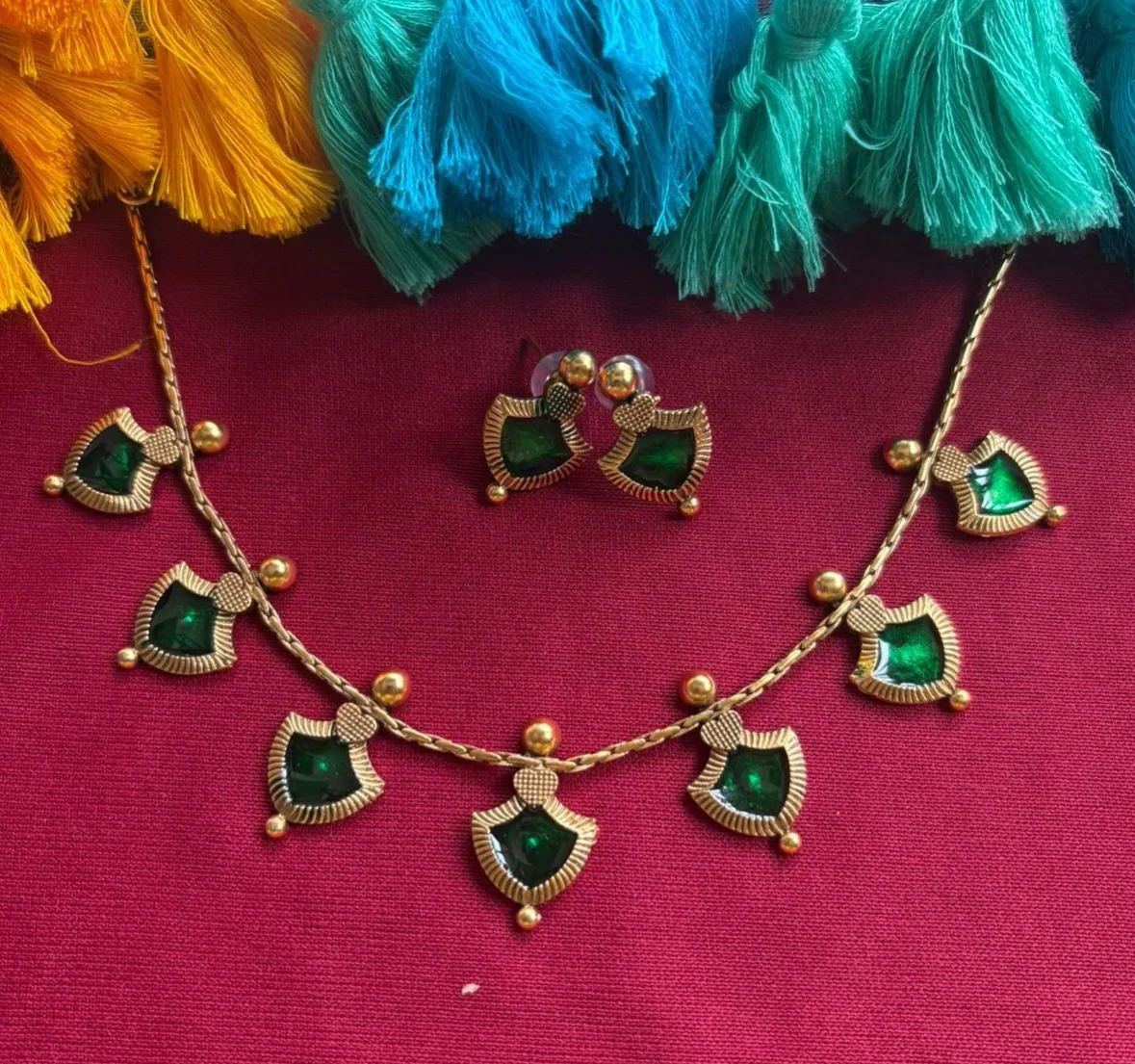 Ruby Antique Necklace Set 2