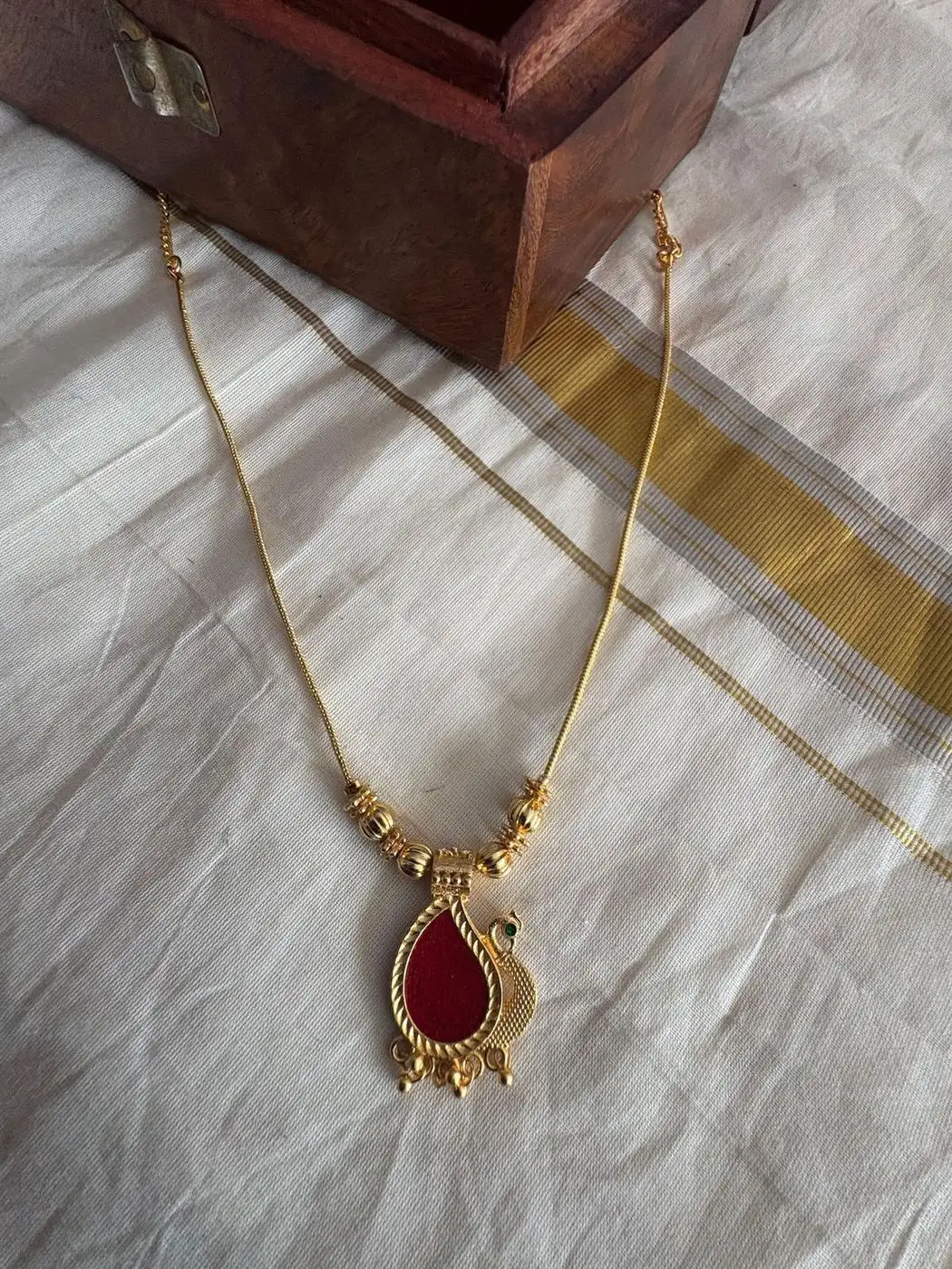 Anaya Classic Simple Pendant Chain 4