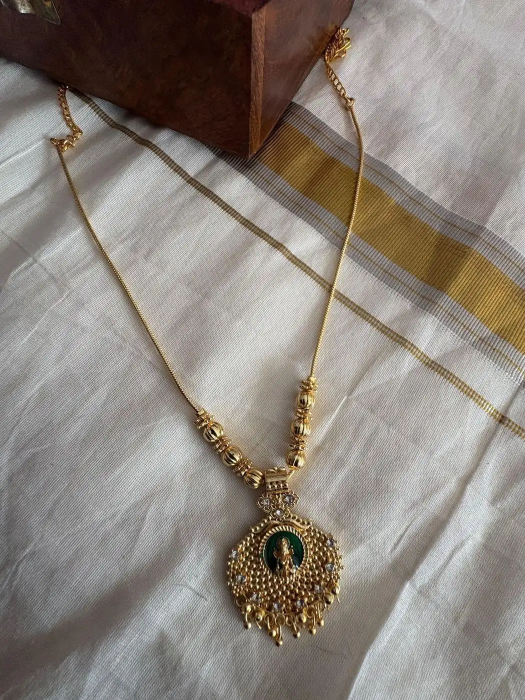 Anaya Classic Simple Pendant Chain 5