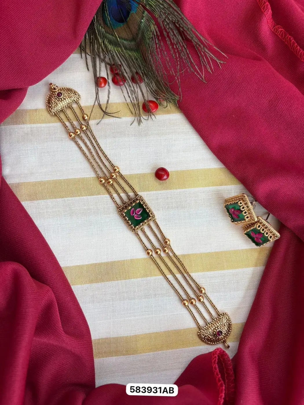 Kaveri Vishu Heritage Choker Set