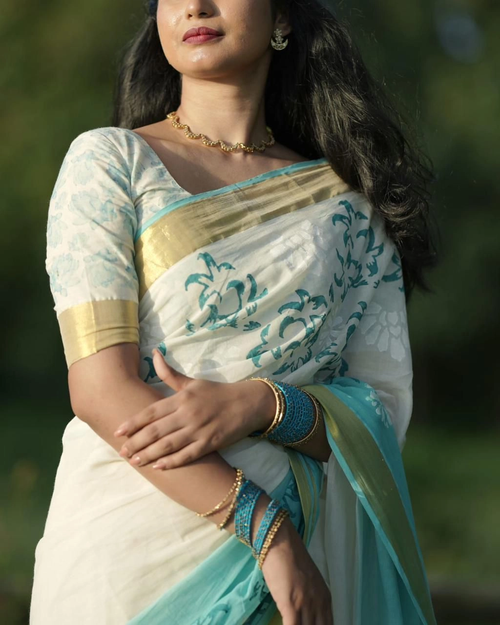 Chandrika Luxe Half Moon Necklace Set 2